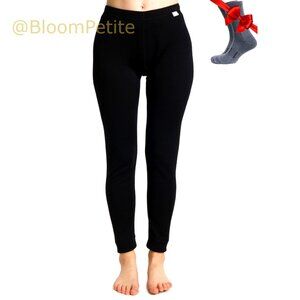 100% Merino Wool Leggings Thermal Underwear Base Layer Pants